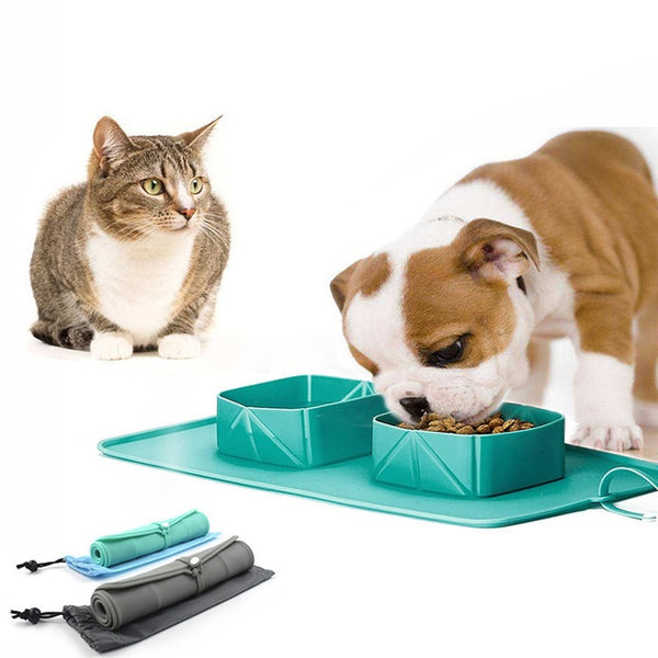 Collapsible Silicone Pet Bowl