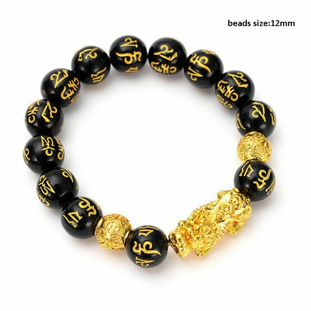 Unisex Chinese Feng Shui Pixiu Bracelet Ring