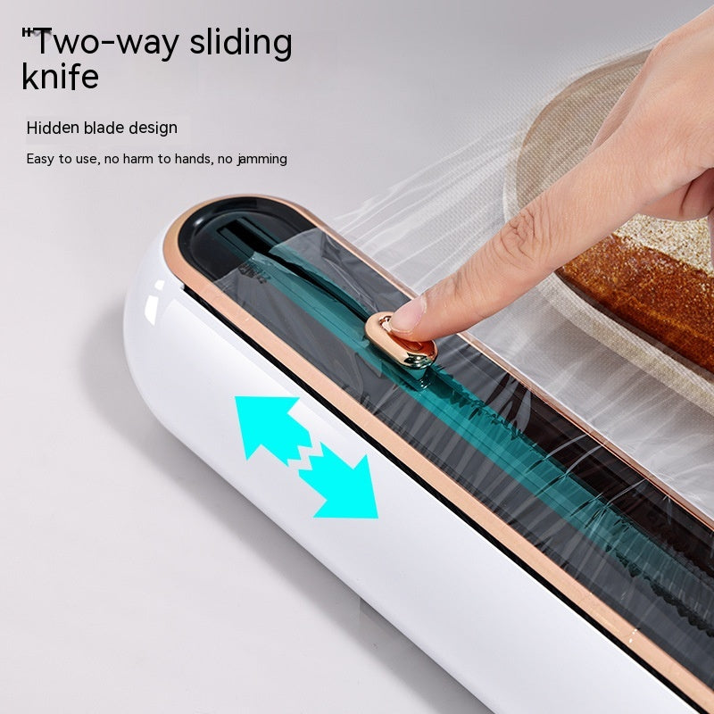 EASY IN THE KITCHEN FILM HOLDER, CUTTING AND STRETCHING